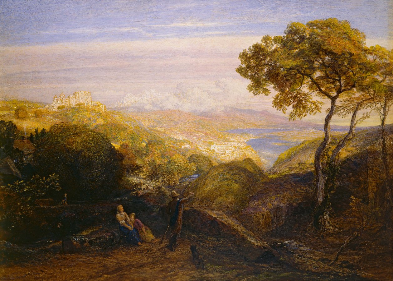The Prospect ، 1864-81 (ألوان مائية ولون جسم باللثة العربية ، على لوح لندن) بواسطة صموئيل بالمر
