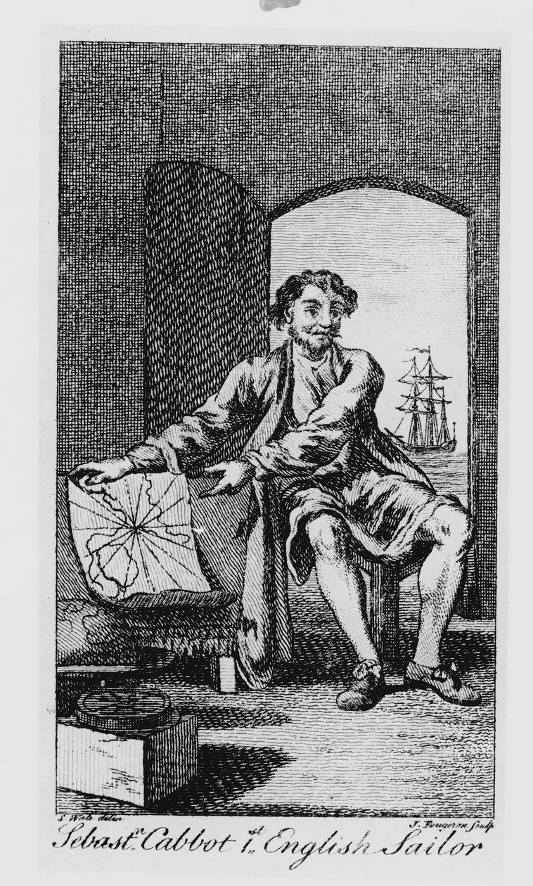 سيباستيان كابوت ، 1750-70 بواسطة صموئيل ويل