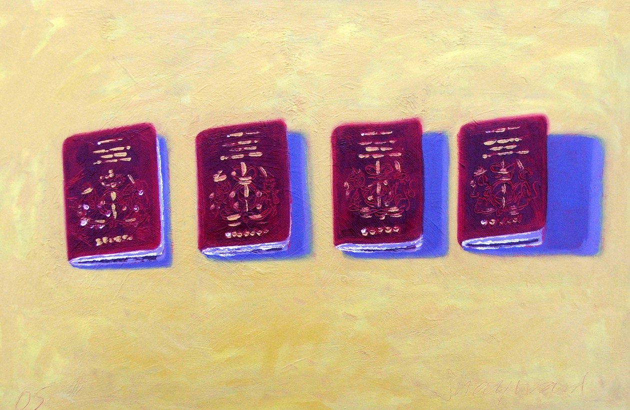 أربعة جوازات سفر بواسطة سارة هايوارد