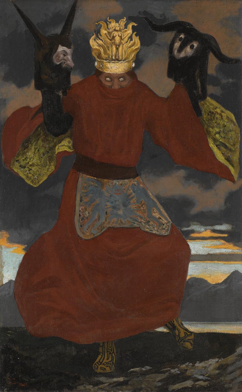 الشامان ، 1901 بواسطة ساشا شنايدر
