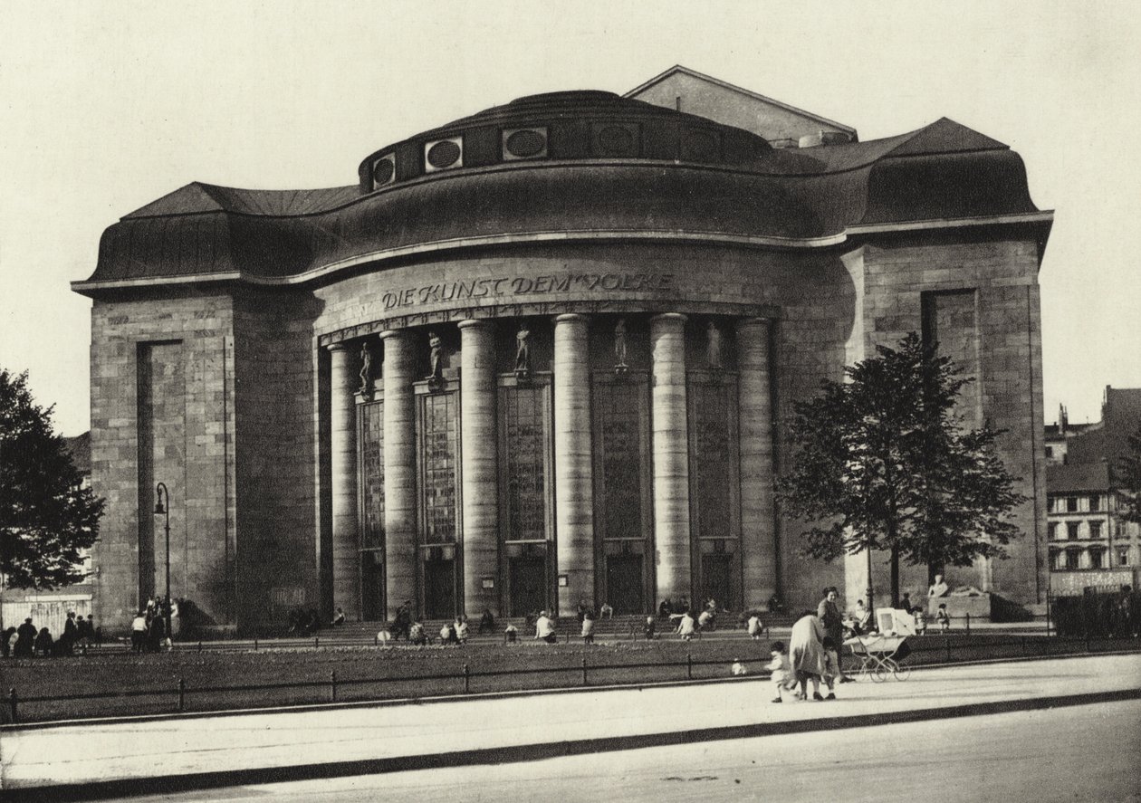 برلين: Volksbuehne (صورة b / w) بواسطة ساشا ستون