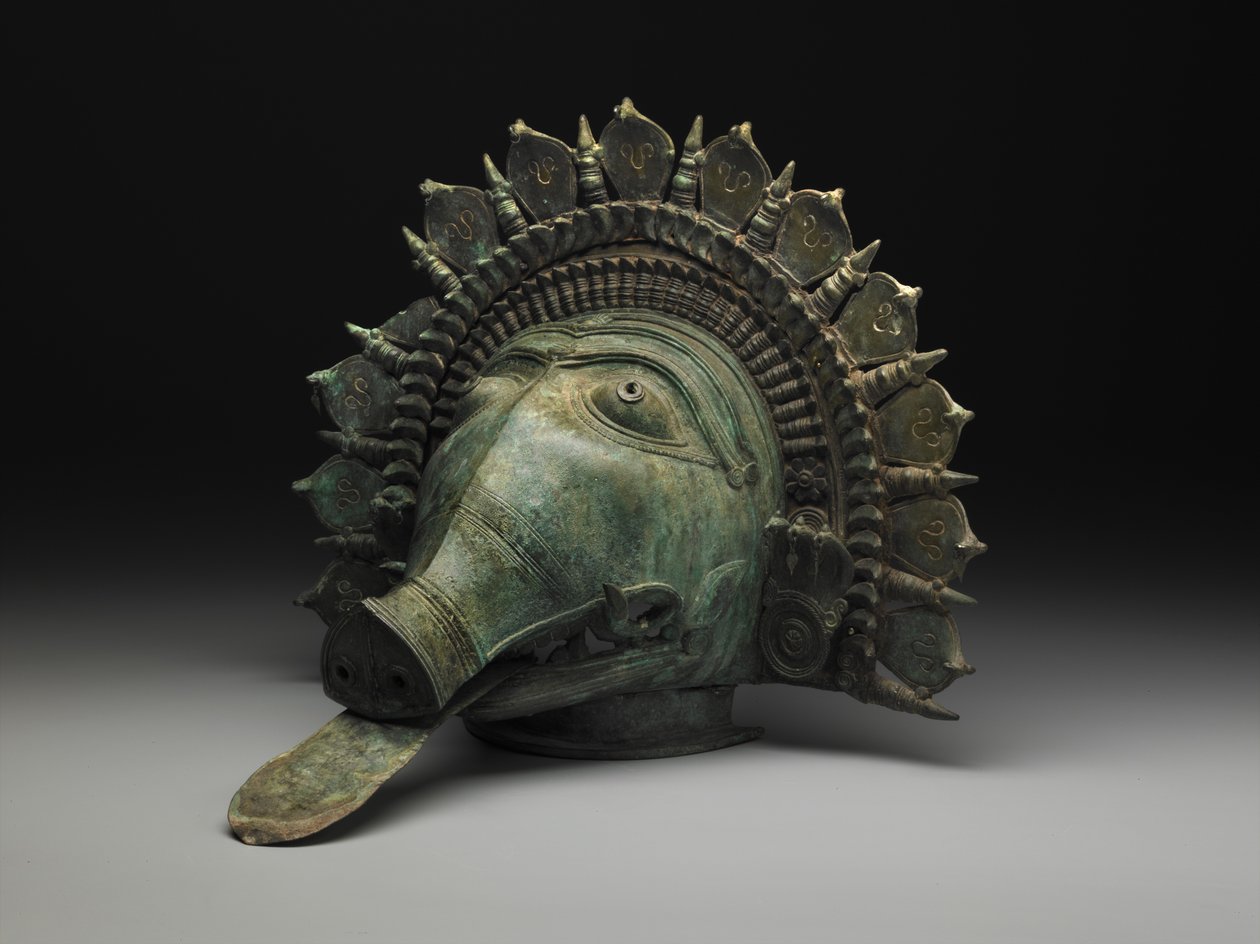 قناع Boar-bhuta بواسطة المدرسة الهندية