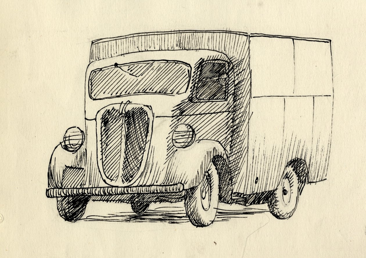 لوري ، 1951. بواسطة شيرلي ماركهام