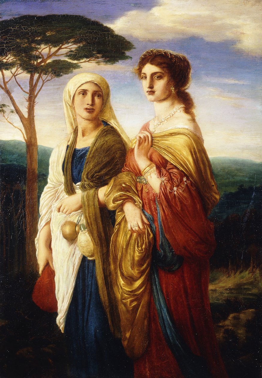 جوديث ومرافقتها ، 1867 بواسطة سيميون سليمان