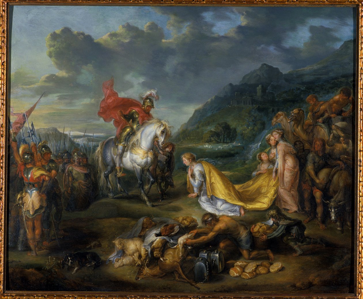 أبيجيل قبل داود ، 1640 بواسطة سيمون دي فوس