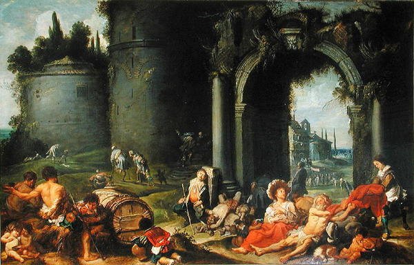أعمال الرحمة ، 1630-40 بواسطة سيمون دي فوس