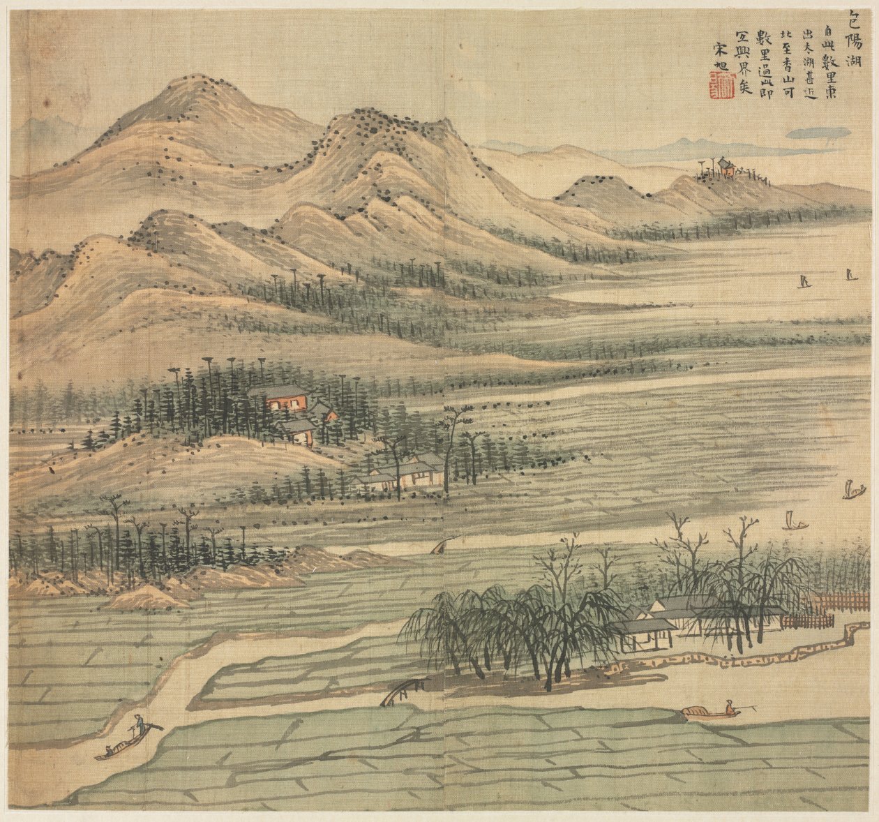 بحيرة باويانغ ، 1500s. بواسطة سونغ شو