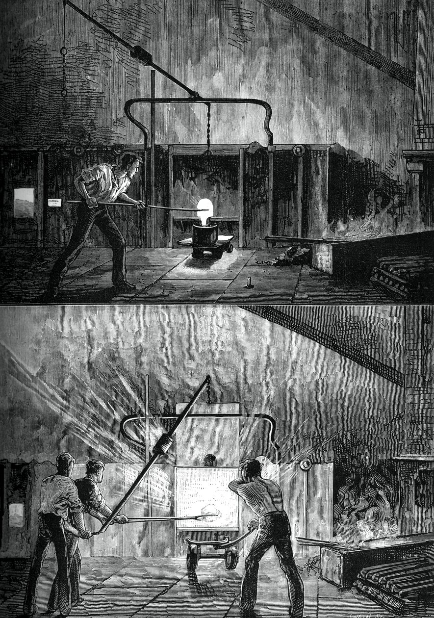 عاملون في العمل ، c1880. بواسطة سوين