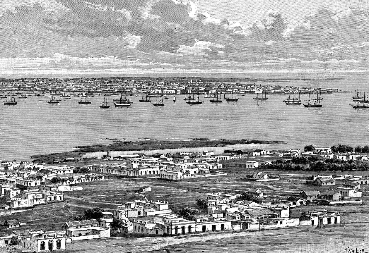 مونتيفيديو ، أوروغواي ، 1895. بواسطة تايلور