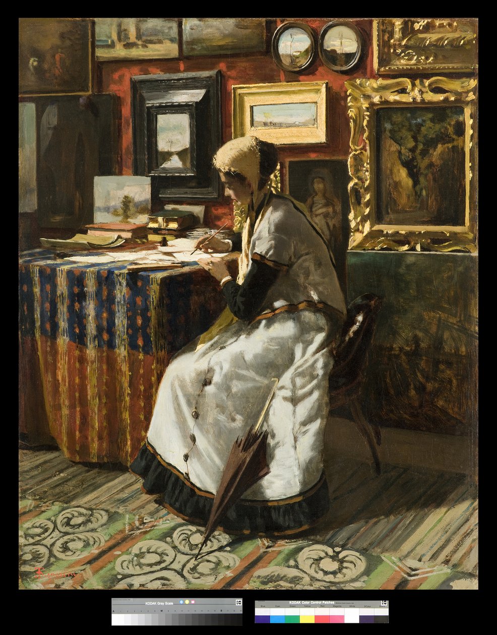 الرسالة ، ١٨٦٧ بواسطة Telemaco Signorini
