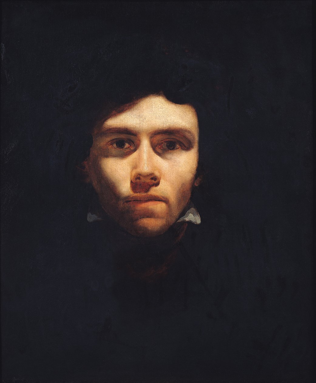 صورة يوجين ديلاكروا (1798-1863) 1818-1919 بواسطة ثيودور جيريكولت