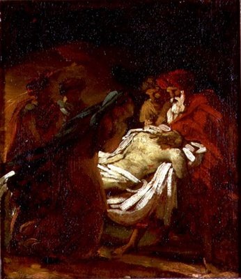 القبر بواسطة ثيودور (Attr. To) Gericault