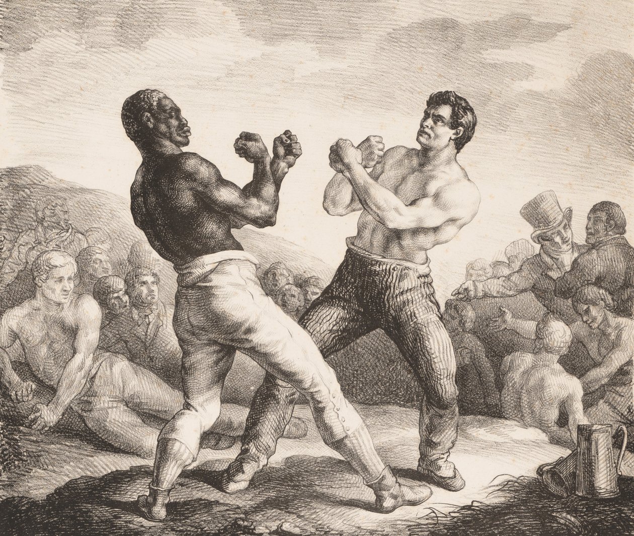 الملاكمون ، 1818. بواسطة ثيودور جيريكولت