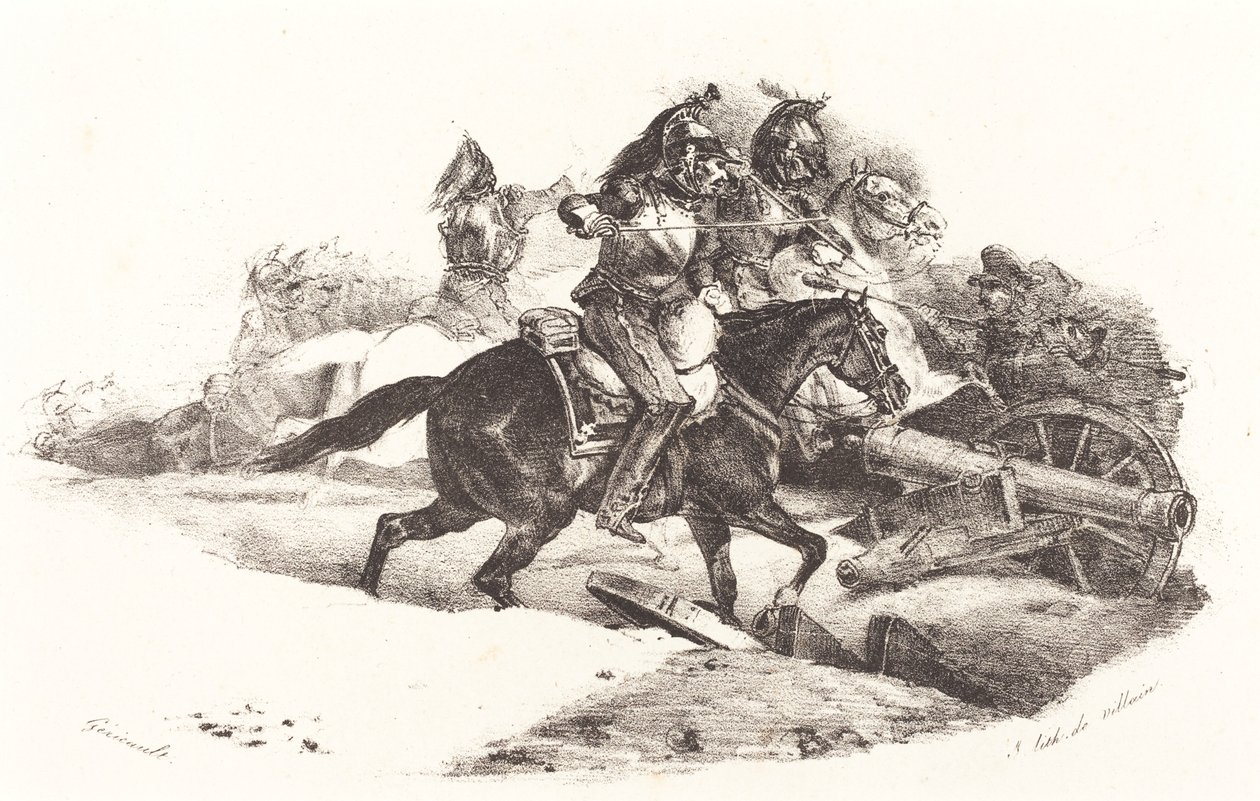 شحن Cuirassiers بواسطة ثيودور جيريكولت