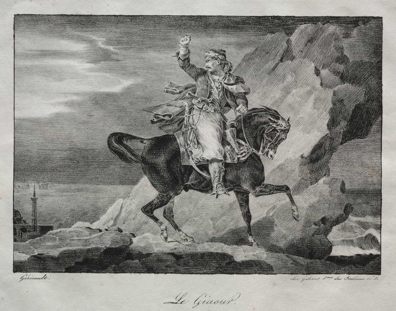 الجياور 1820. بواسطة ثيودور جيريكولت