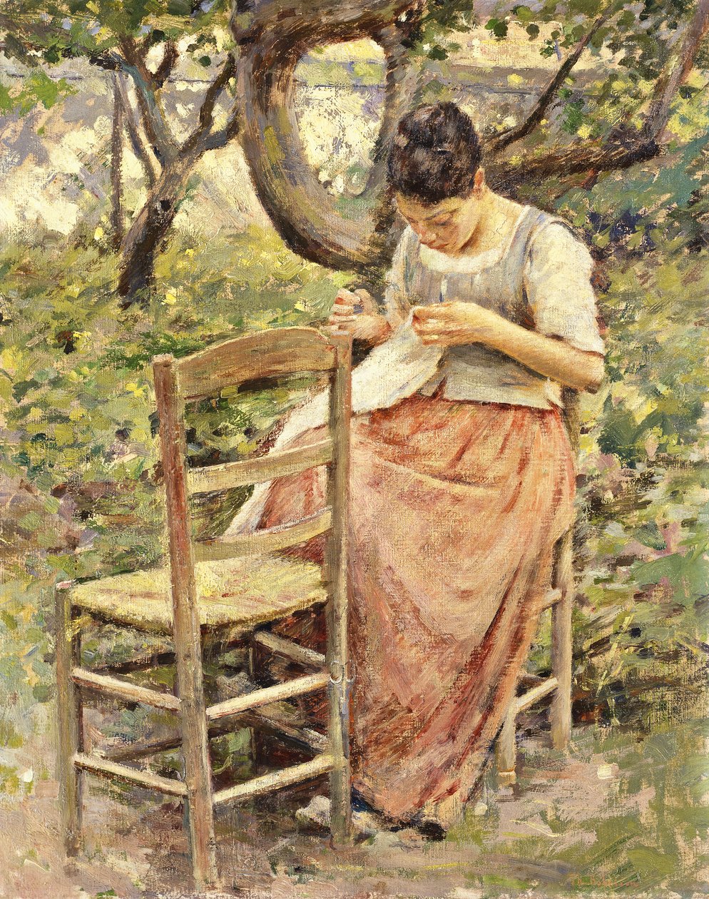 الخياطة ، ج 1891 بواسطة ثيودور روبنسون