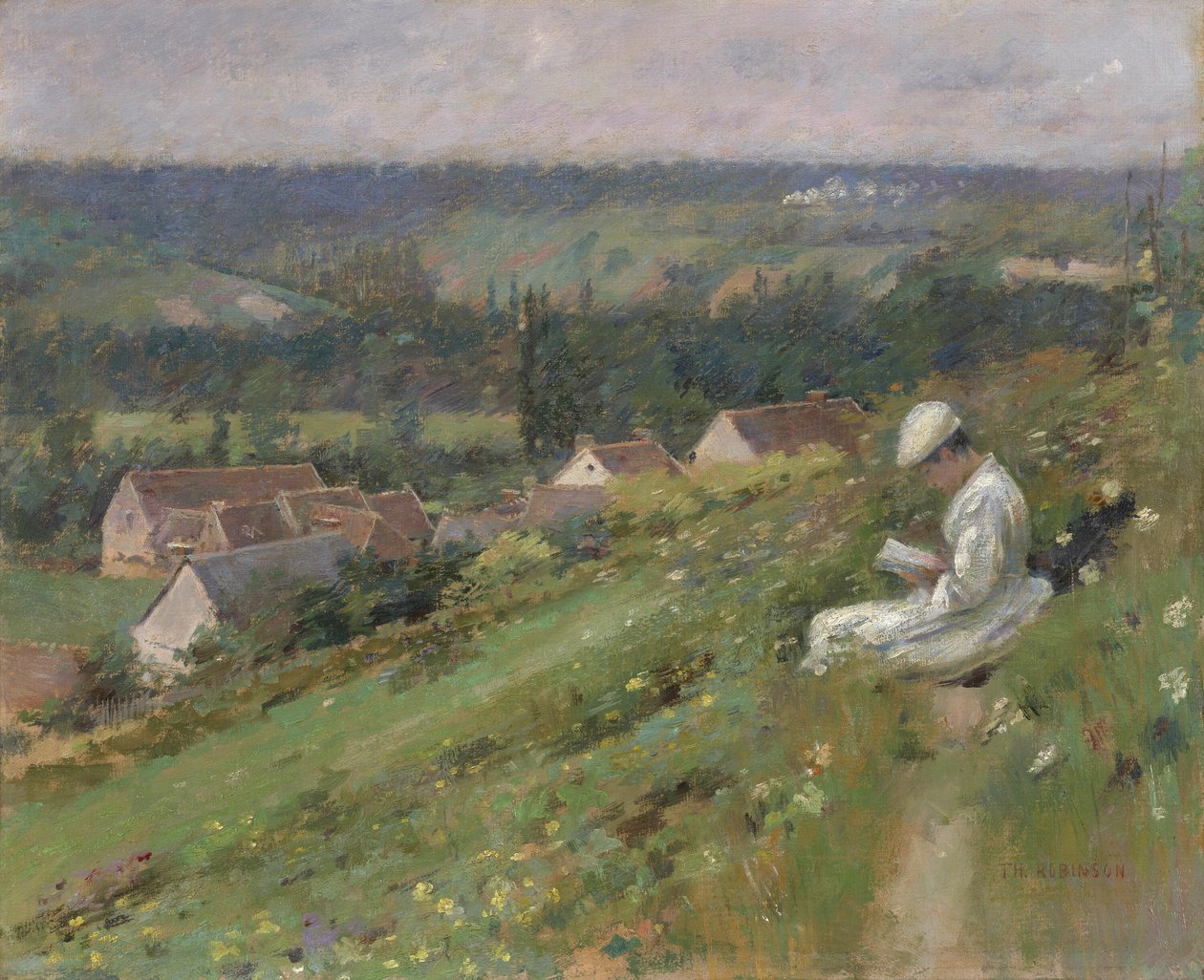 وادي Arconville ، ج. 1887. بواسطة ثيودور روبنسون