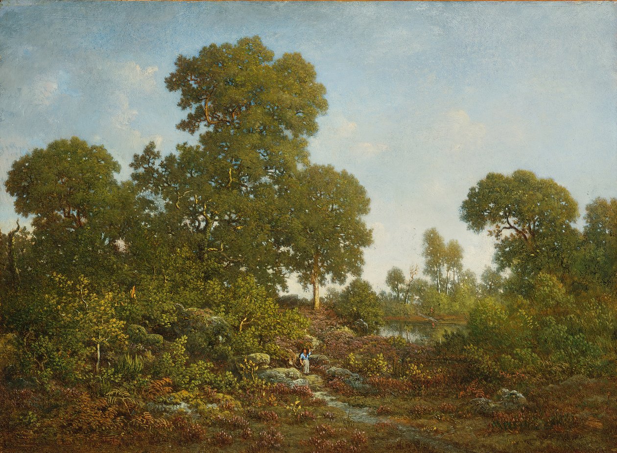 الربيع ، ج. 1860. بواسطة ثيودور روسو