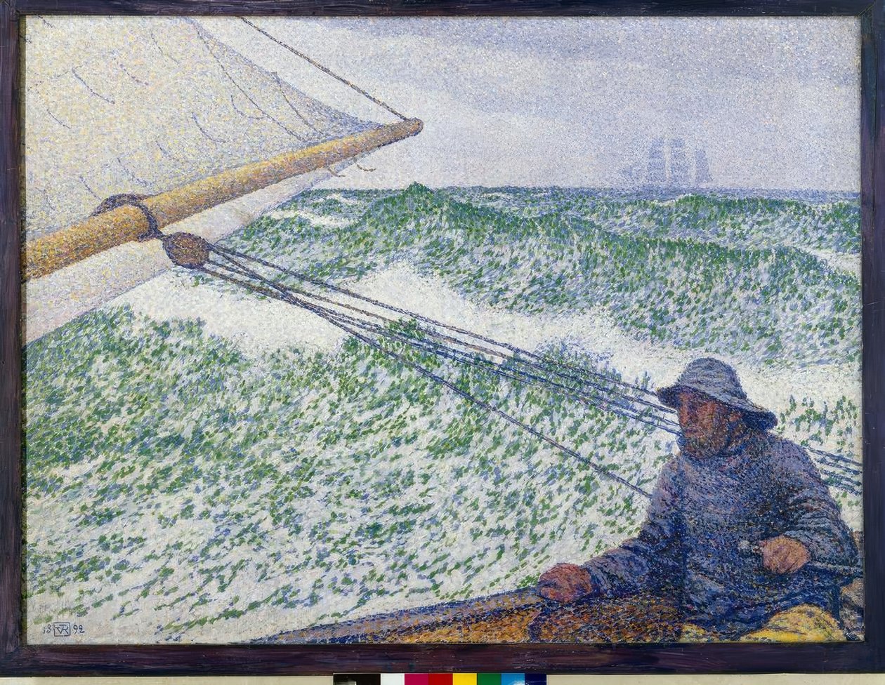 الرجل الذي يتولى القيادة بواسطة Théo van Rysselberghe