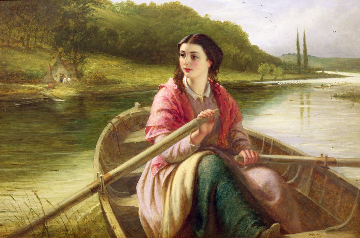 ابنة المعدية ، 1869 بواسطة توماس بروكس