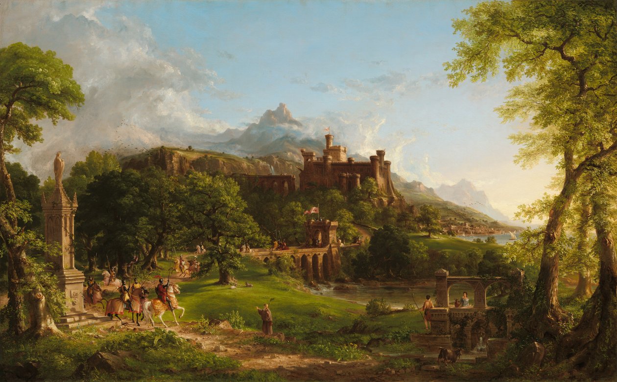 المغادرة 1837. بواسطة توماس كول