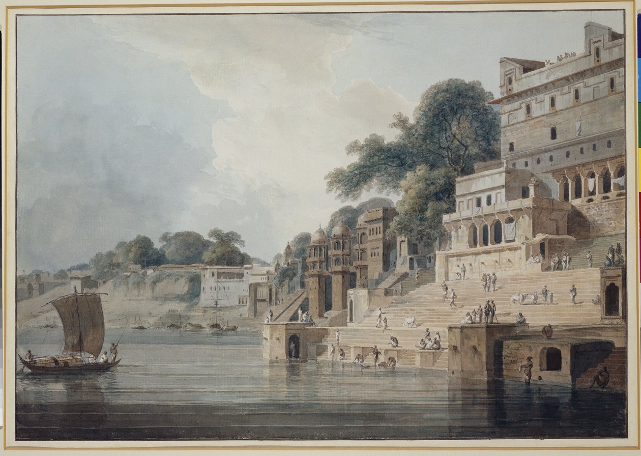 Dasasvamedha Ghat ، Benares بواسطة توماس دانييل