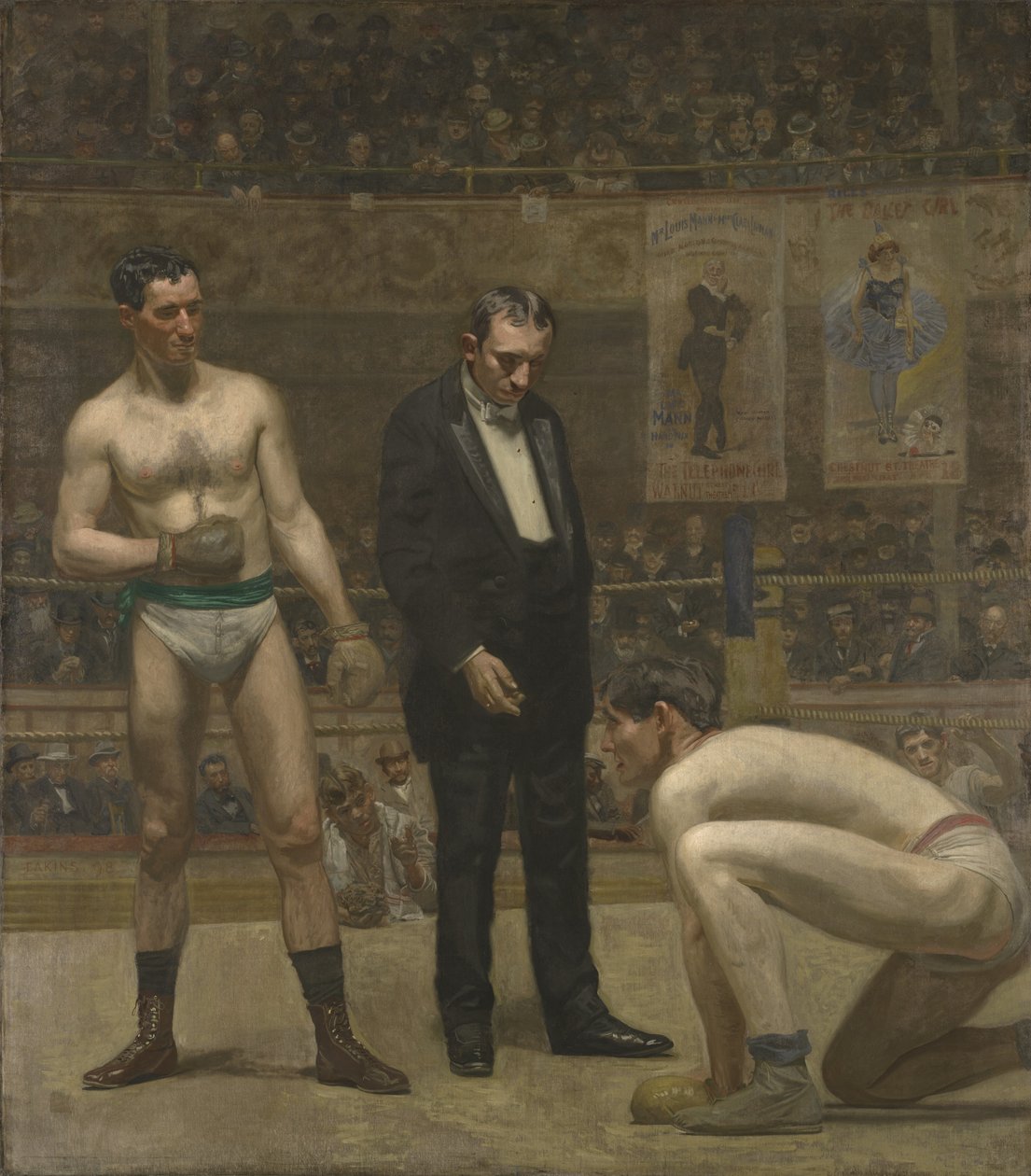 أخذ العد ، 1898 بواسطة توماس إيكنز