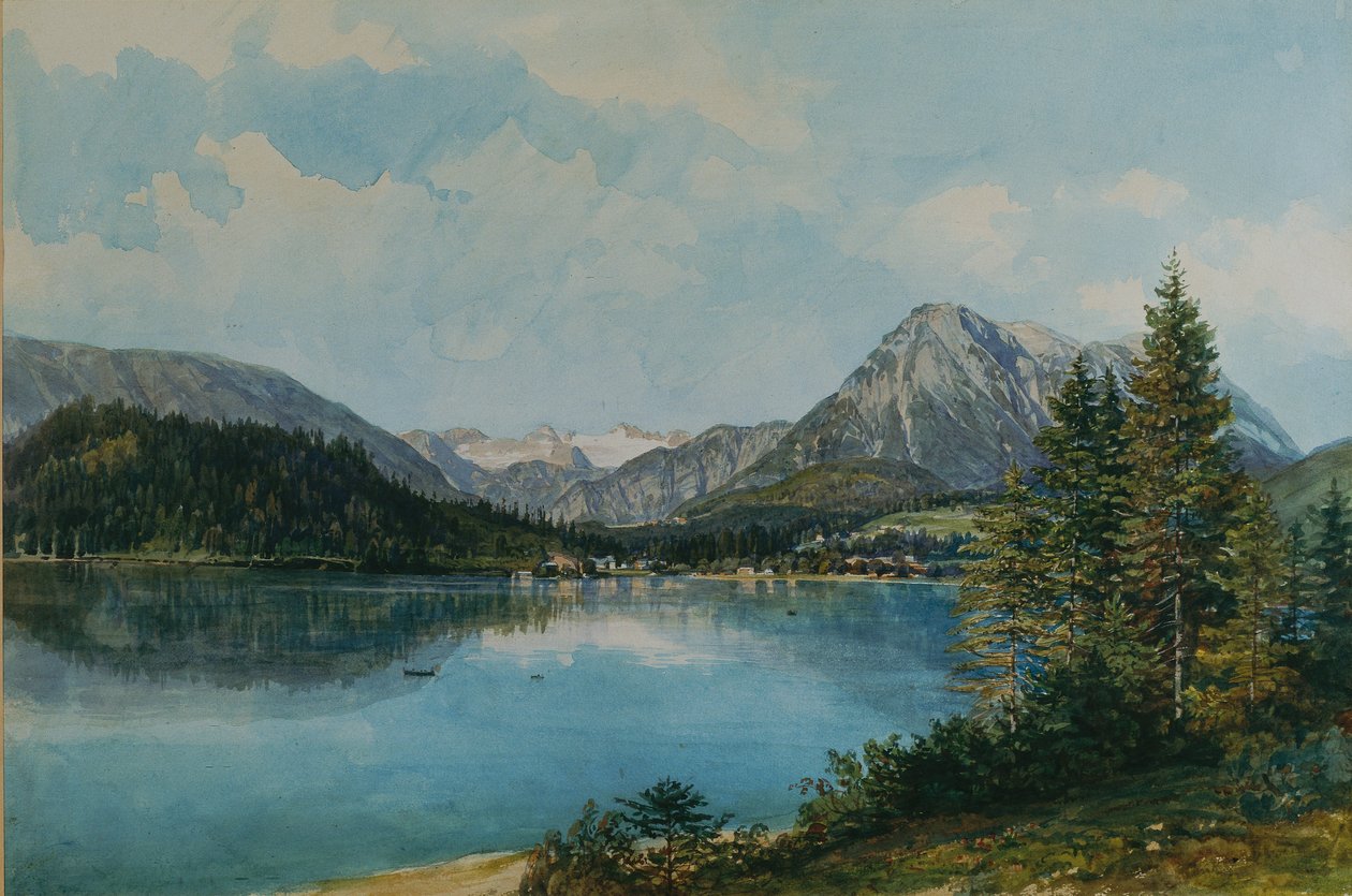 Altausseersee مع Dachstein بواسطة توماس إندرز