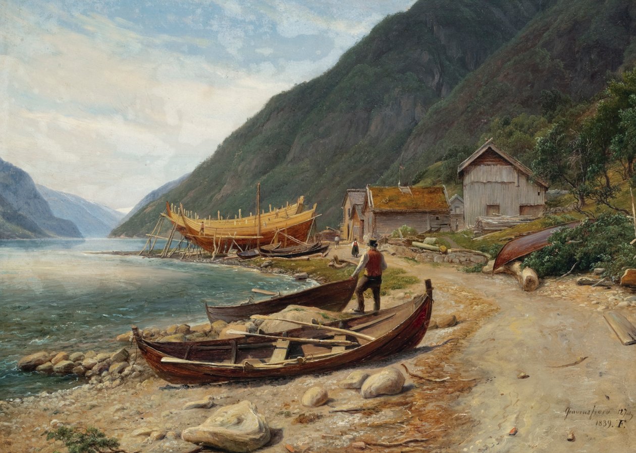 Gravensfjord بواسطة توماس فيرنلي