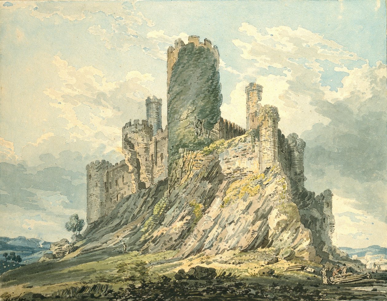 قلعة كونواي ، c1793 بواسطة توماس غيرتين