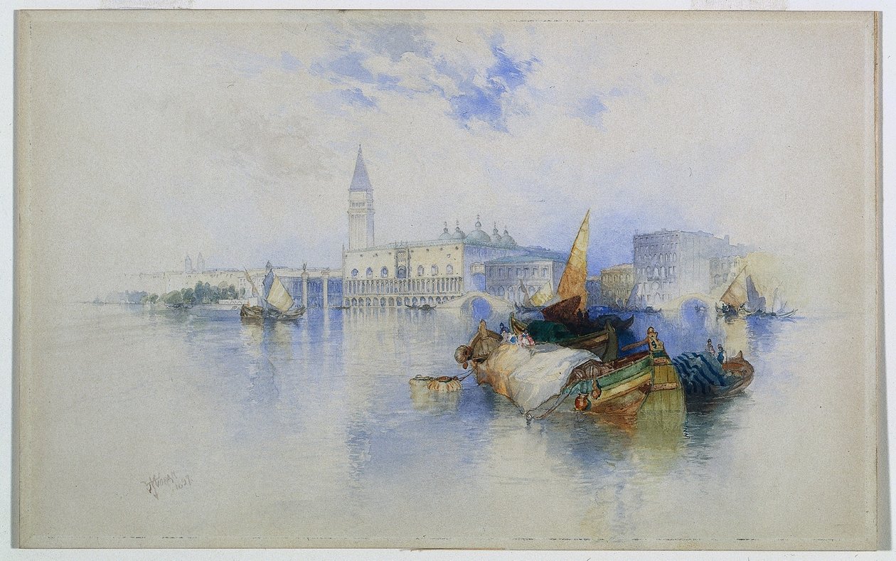 حوض سان ماركو ، 1897. بواسطة توماس موران
