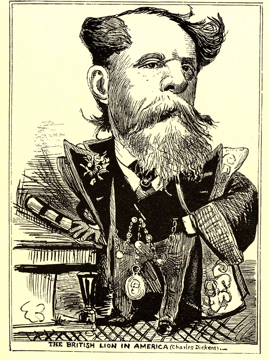 الأسد البريطاني في أمريكا ، 1867-1868 بواسطة توماس ناست