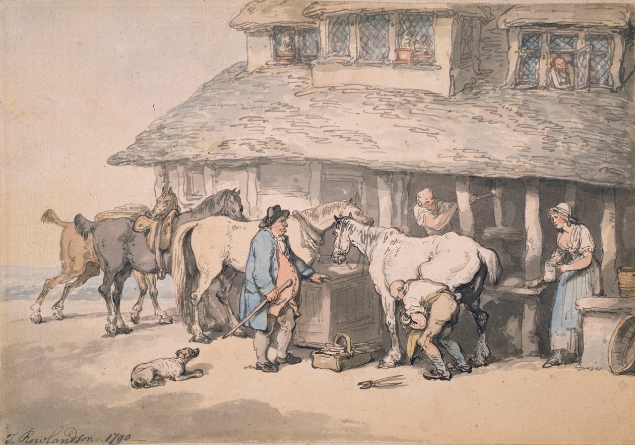 في فورج ، 1790 بواسطة توماس رولاندسون
