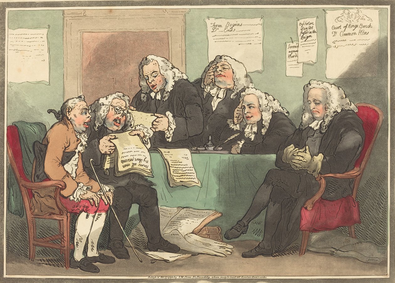 عناء ، 1793. بواسطة توماس رولاندسون