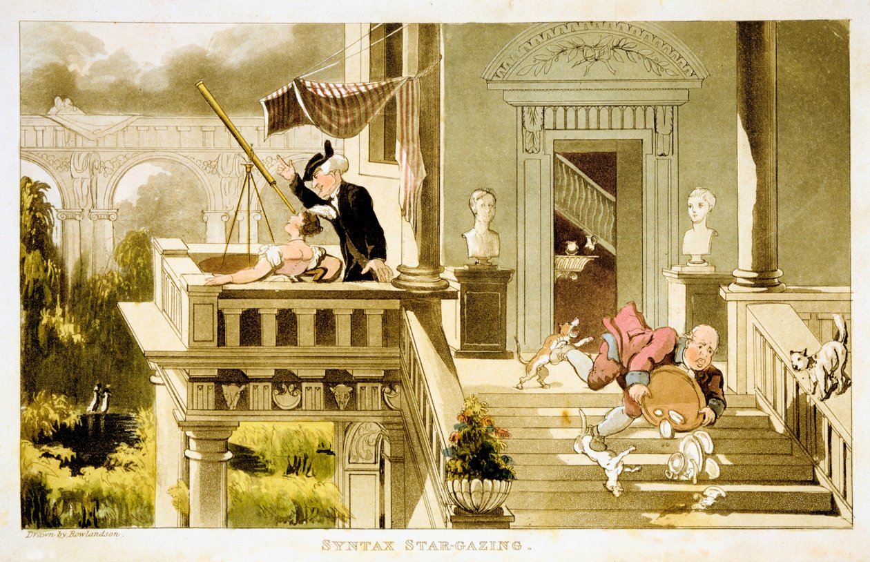 نحى النجوم ، c1815 بواسطة توماس رولاندسون