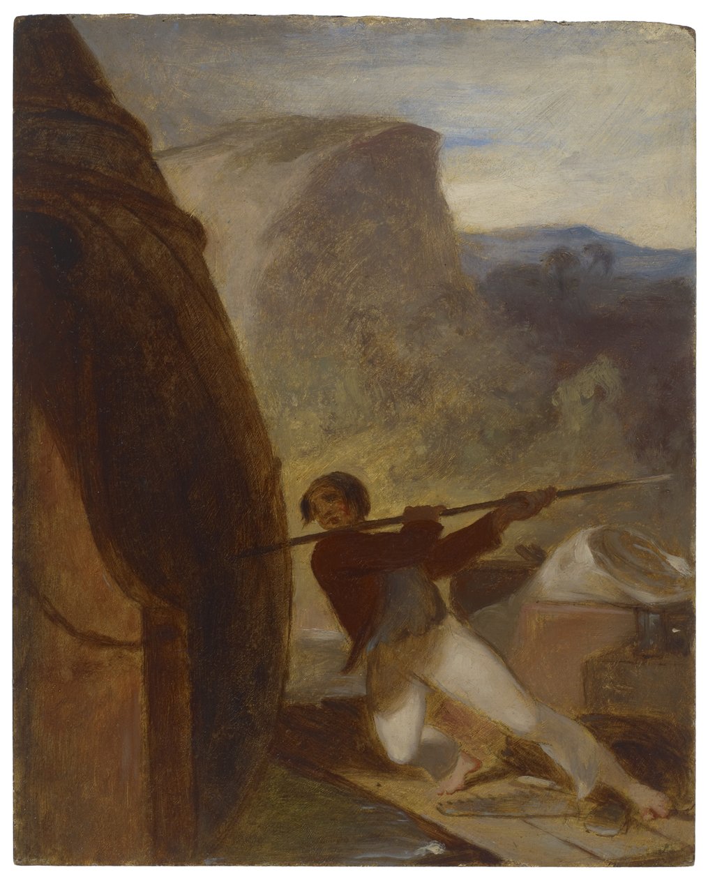 زيارة حطام ، 1856 بواسطة توماس سولي