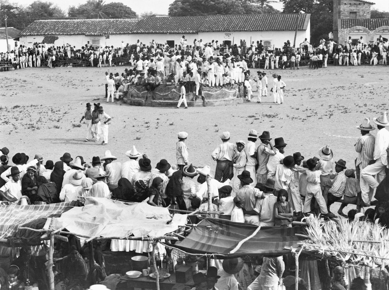العيد في جوتشيان ، أواكساكا ، المكسيك ، ج .1927 بواسطة تينا مودوتي