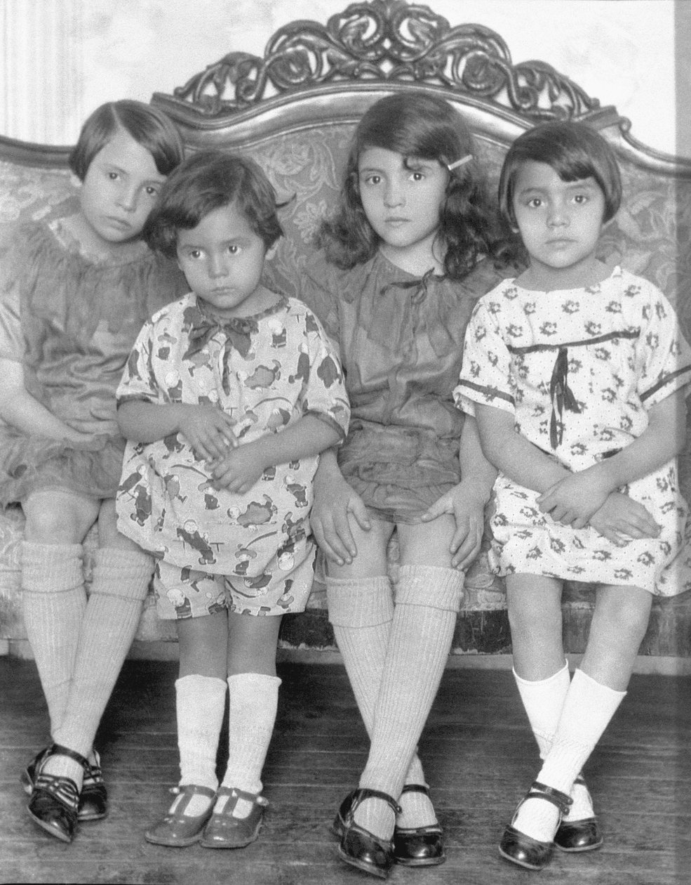 أربع فتيات ، مكسيكو سيتي ، ج .1926 بواسطة تينا مودوتي
