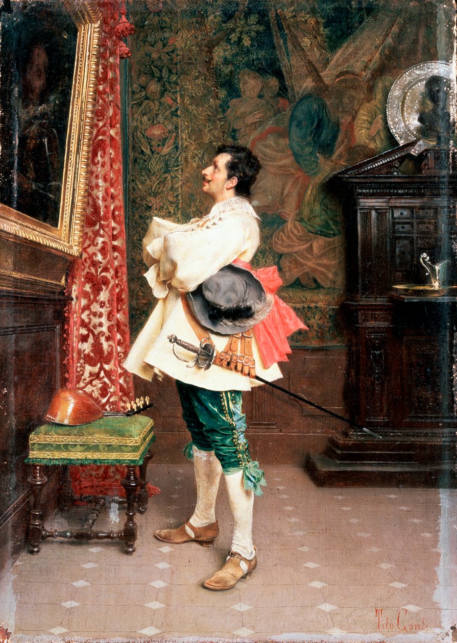 قبل بورتريه ، c1860-1920 بواسطة تيتو كونتي