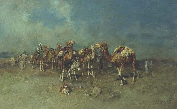 قافلة عربية بواسطة تيتو بيليسيوتي