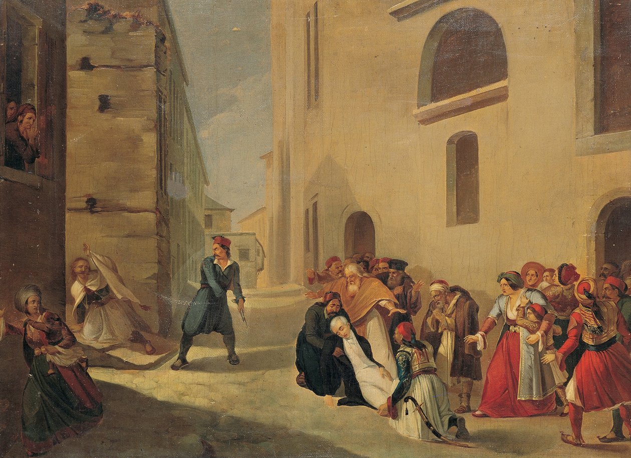 اغتيال Capodistria بواسطة Tsokos Dionysios