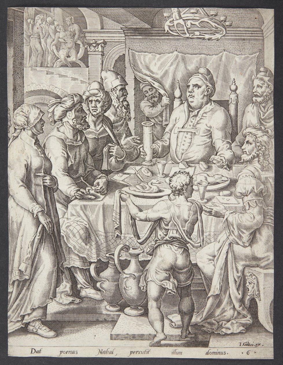 عيد نابال بواسطة Ubekendt efter Maarten van Heemskerck