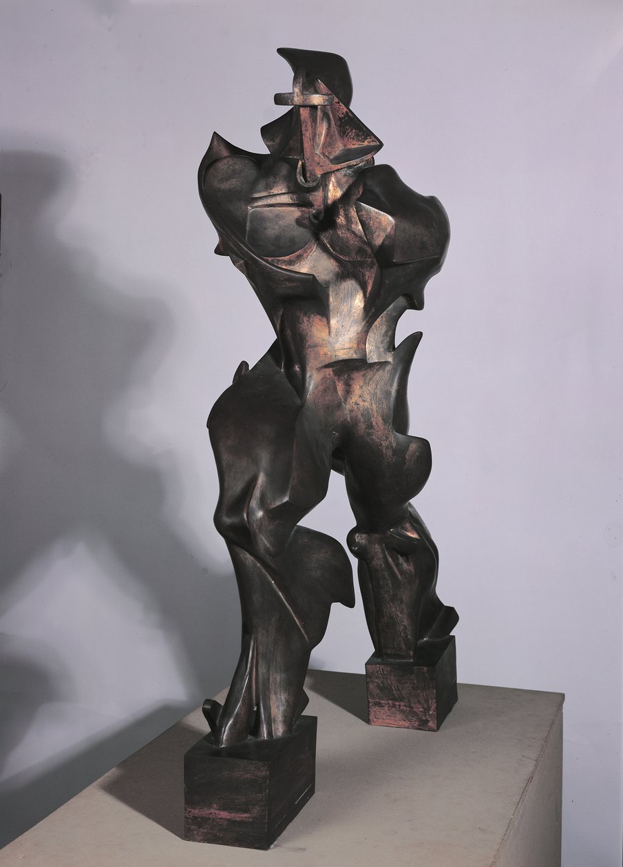 الأشكال الفريدة للاستمرارية في الفضاء ، 1913 (برونزية) بواسطة Umberto Boccioni