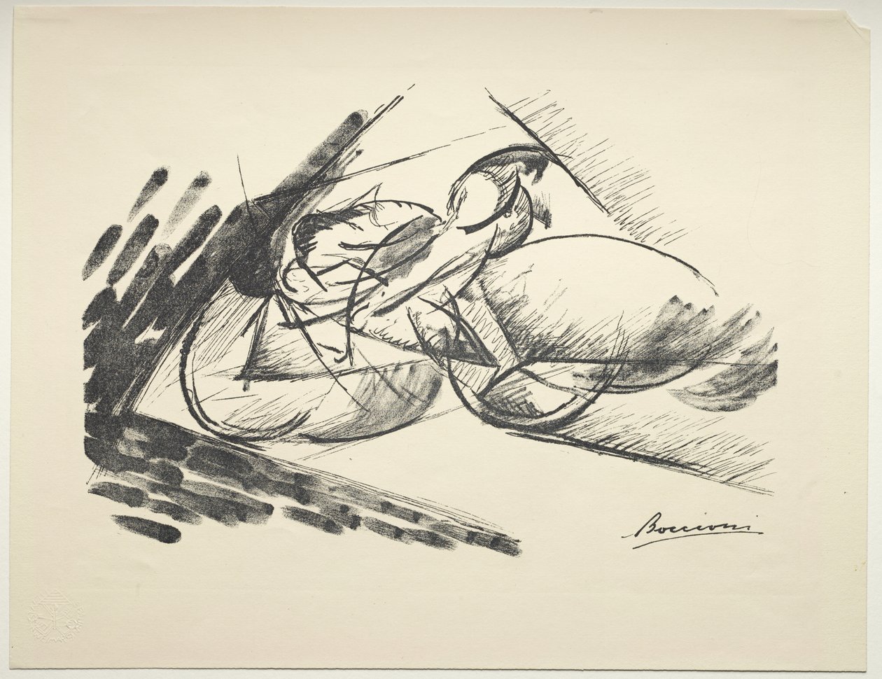 حركة بواسطة Umberto Boccioni