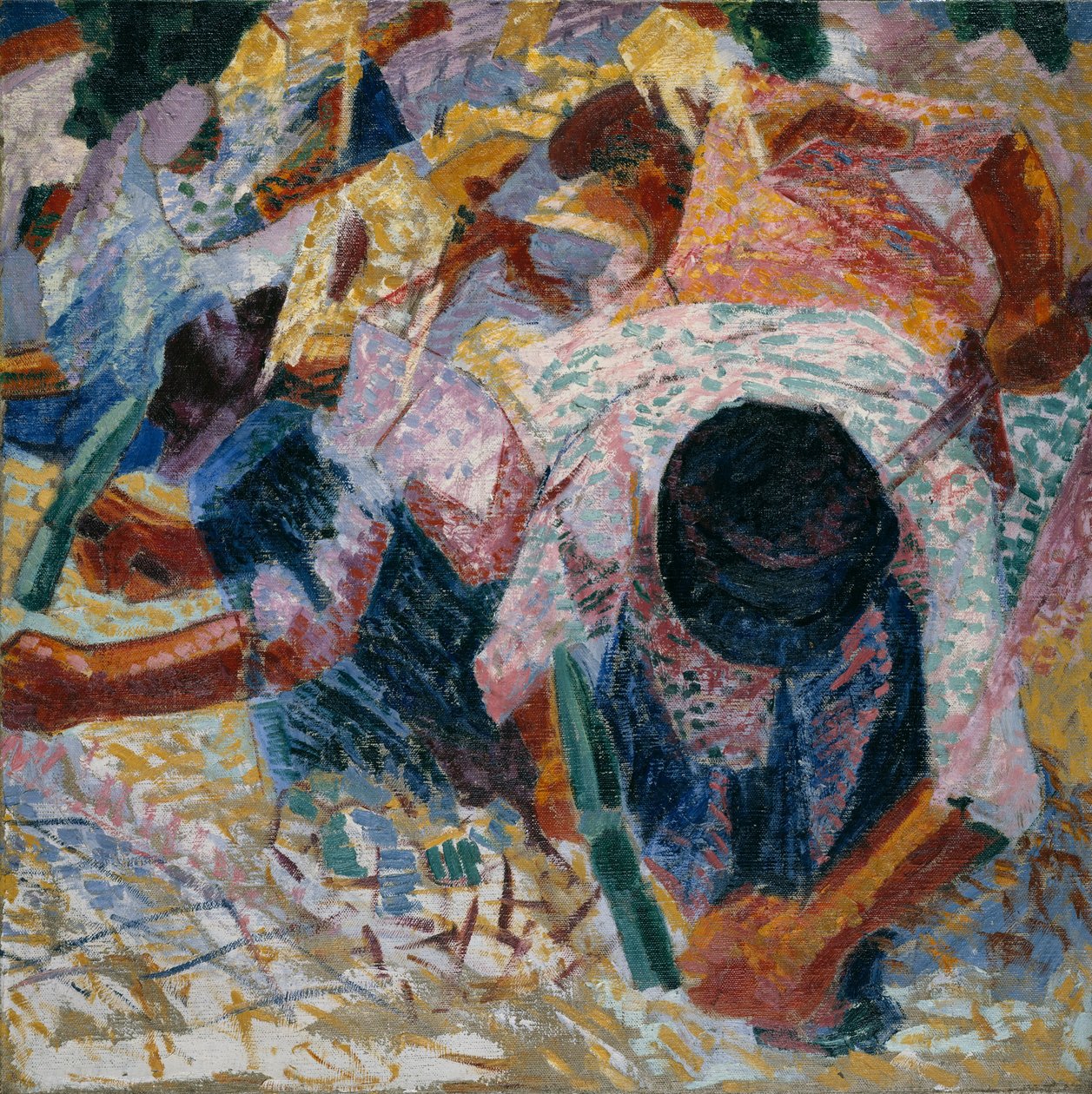 أرضيات الشوارع بواسطة Umberto Boccioni