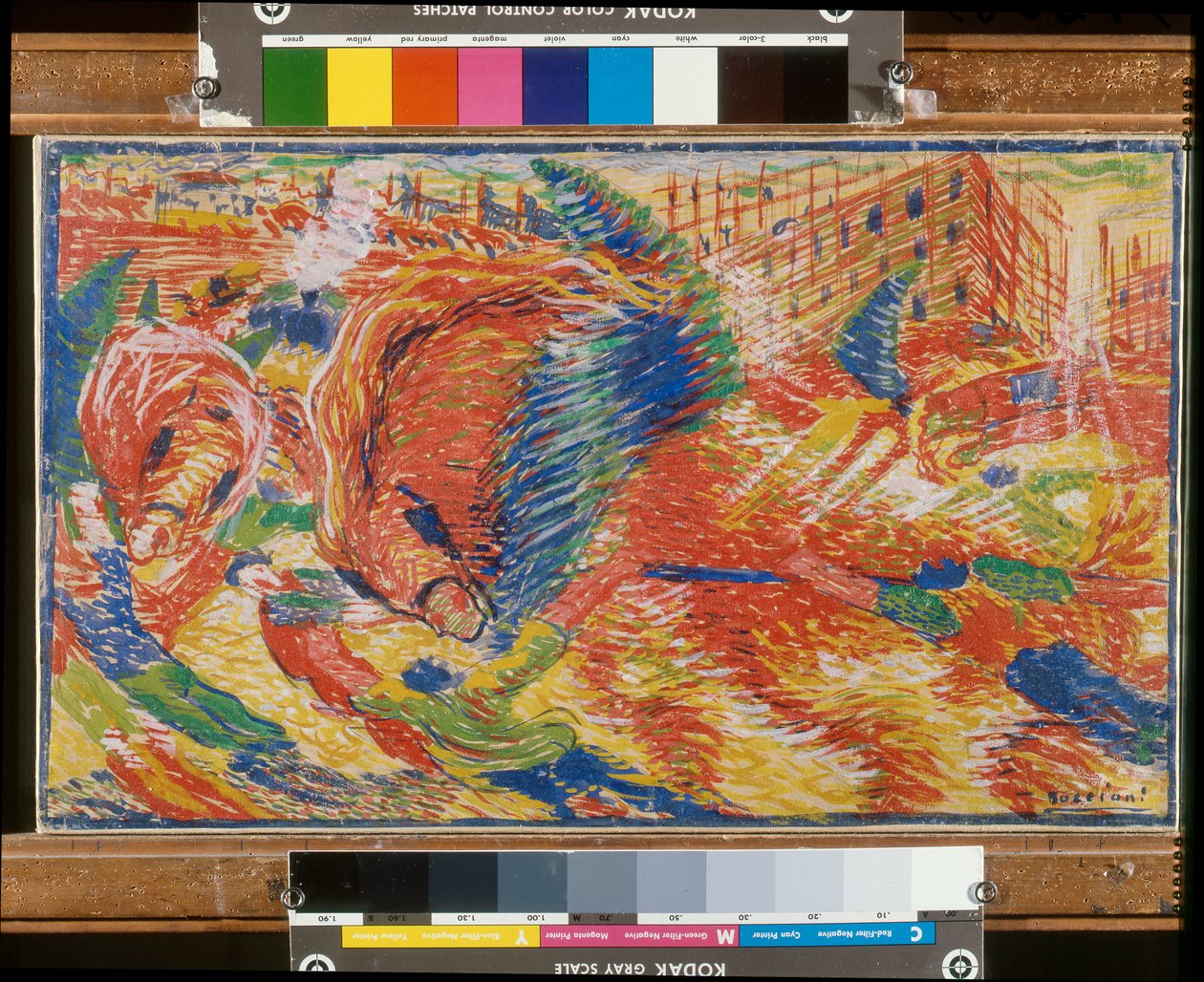 المدينة ترتفع بواسطة Umberto Boccioni
