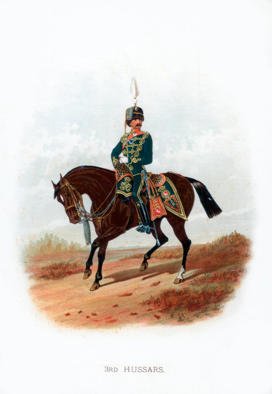 3rd Hussars, 1889 بواسطة غير معروف