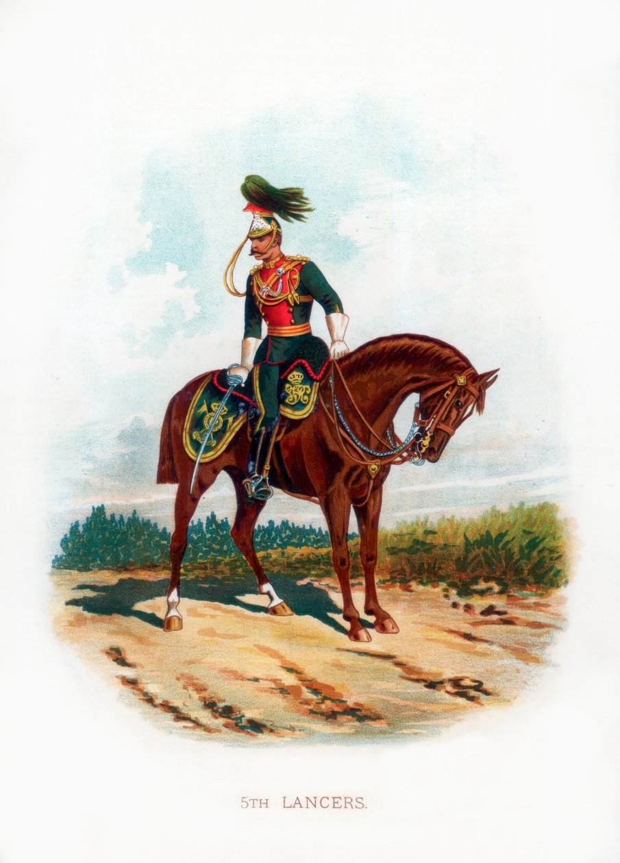 لانسر الخامس ، 1889 بواسطة غير معروف