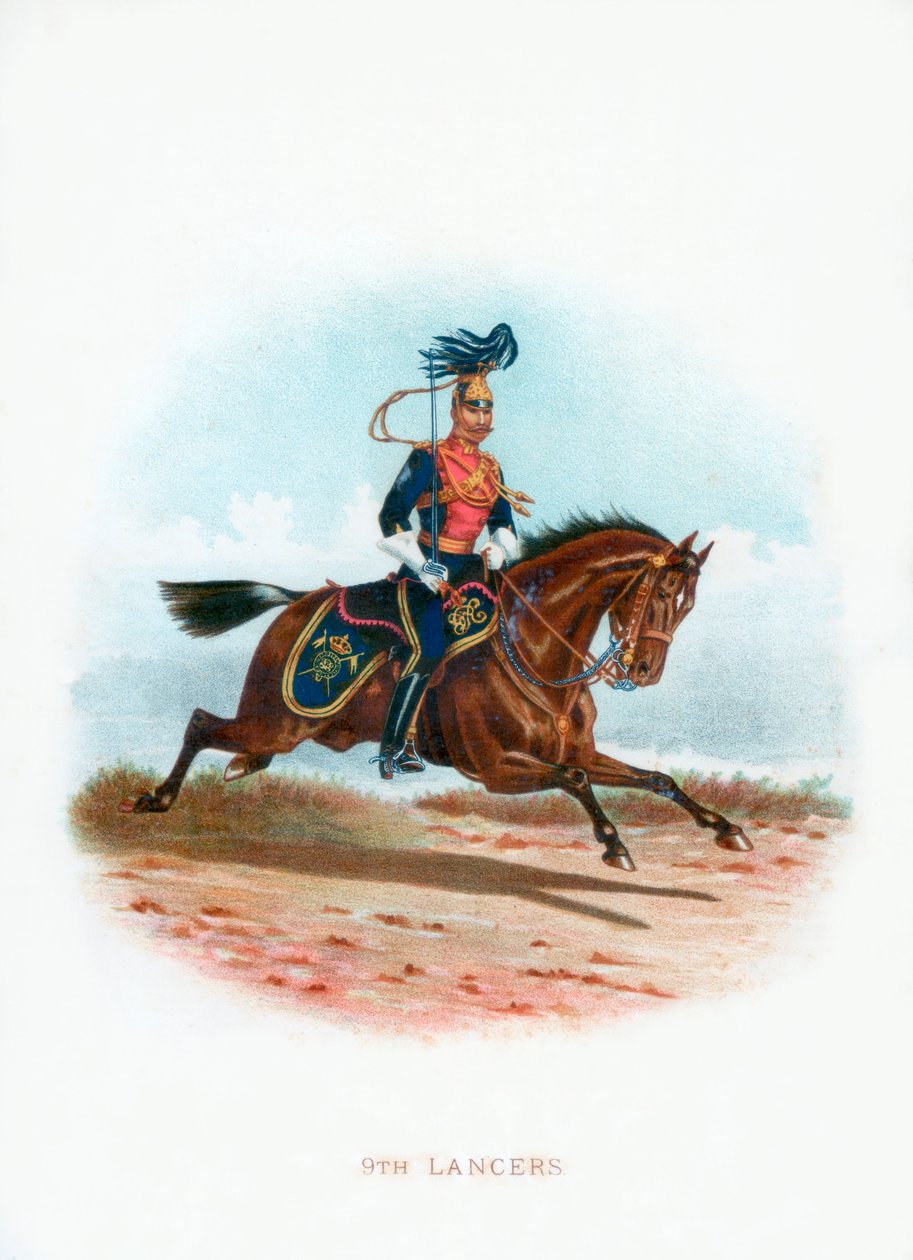 لانسر التاسع ، 1889 بواسطة غير معروف