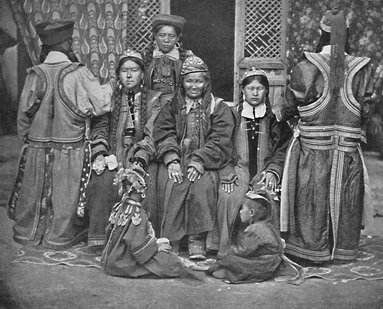 مجموعة من المغول 1902 بواسطة غير معروف
